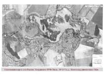 Супутникова карта сала Вороне. Координати 49°86‘Пн.ш., 30°14‘Сх.д.. Висота на...