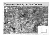 Супутникова карта села Вороне