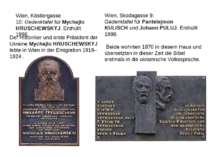   Wien, Skodagasse 9:  Gedenktafel für Pantelejmon KULISCH und Johann PULUJ. ...