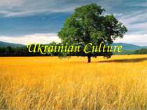 "Ukrainian Culture"