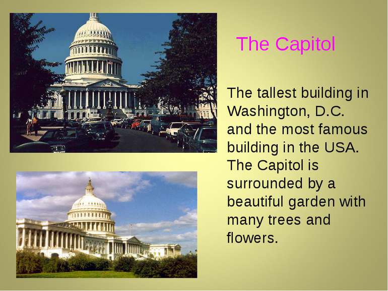 The tallest building in Washington, D.C. and the most famous building in the ...