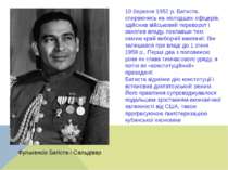 10 березня 1952 р. Батиста, спираючись на молодших офіцерів, здійснив військо...