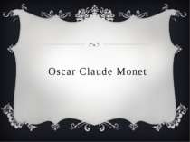 Oscar Claude Monet