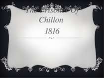 The Prisoner Of Chillon 1816