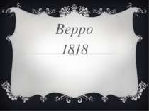 Beppo 1818