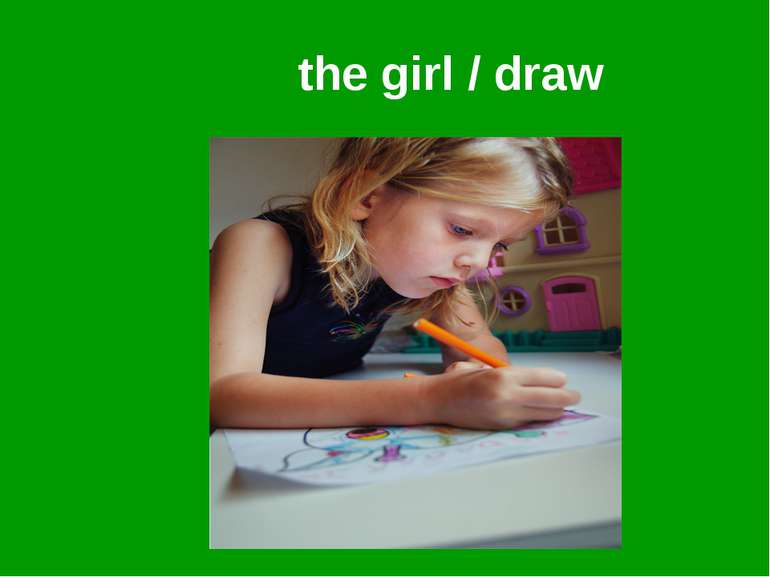 the girl / draw