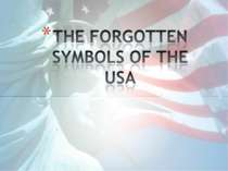 The forgotten symbols of the USA