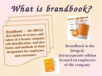 What is brandbook? Brandbook is the integral, intracorporate edition focused ...
