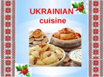 UKRAINIAN cuisine