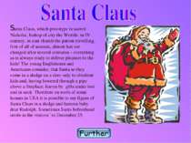 Santa Claus, which prototype is sacred Nickolai, bishop of city the Worlds in...
