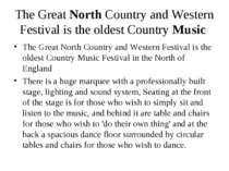 The Great North Country and Western Festival is the oldest Country Music The ...
