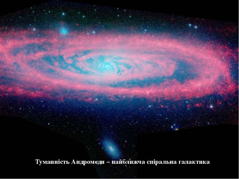 Туманність Андромеди – найближча спіральна галактика