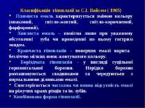 Класифікація гіпоплазії за С.І. Вайсом ( 1965) Плямиста емаль характеризуєтьс...