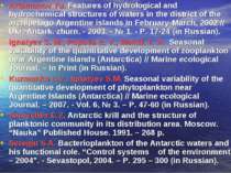 Artamonov Yu. Features of hydrological and hydrochemical structures of waters...