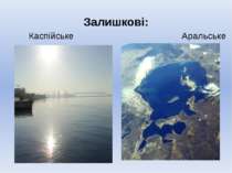 Залишкові: Каспійське Аральське