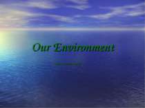 Our Environment