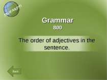 Grammar 800 Back