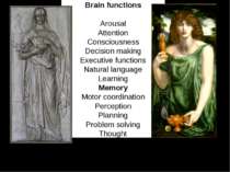 Brain functions Arousal Attention Consciousness Decision making Executive fun...