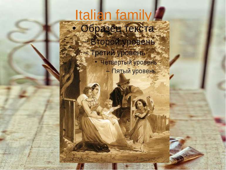 Italian family