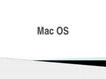"Mac OS"