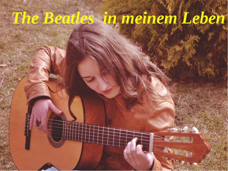 Gitarre The Beatles in meinem Leben