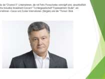 Steuern Sie die "Channel 5", Unternehmen, die mit Petro Poroschenko verknüpft...