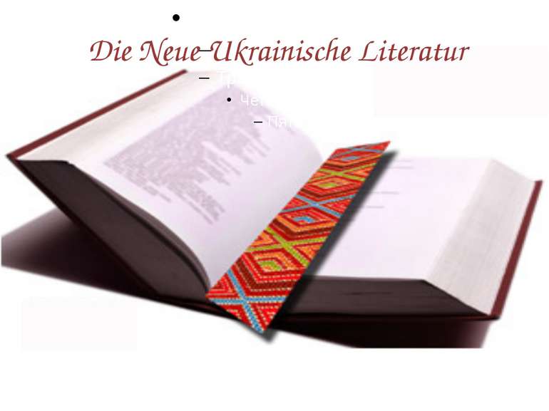 Die Neue Ukrainische Literatur g
