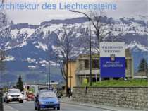 "Architektur des Liechtensteins"
