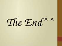 The End^^
