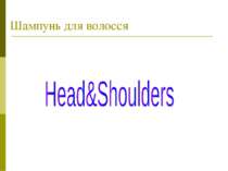 "Head&Shoulders"