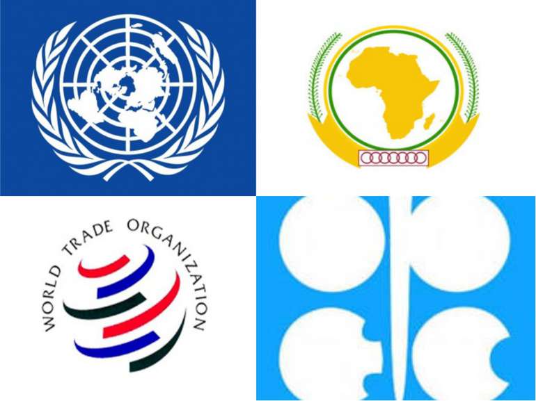 б) Участь у міжнародних організаціях – є членом Організації Об'єднаних Націй ...