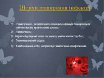 Шляхи поширення інфекції Гематогенно - із септичного осередка інфекція поширю...