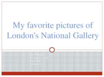 My favorite pictures of London's National Gallery
