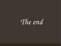 The end