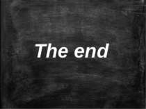 The end