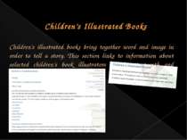 Children’s Illustrated Books Children’s illustrated books bring together word...