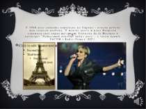 У 1988 році співачка переїхала до Парижа і почала роботу над записом альбому....