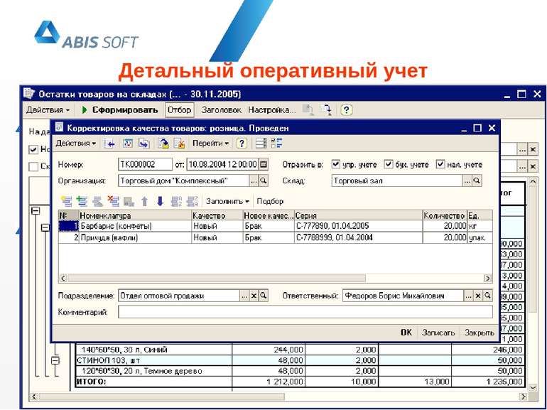 Дела оперативного учета. Оперативный учет в 1с. Оперативный учет примеры. Отчетность оперативного учета. Учет в 1с в разрезе характеристик товаров.