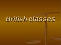 British classes