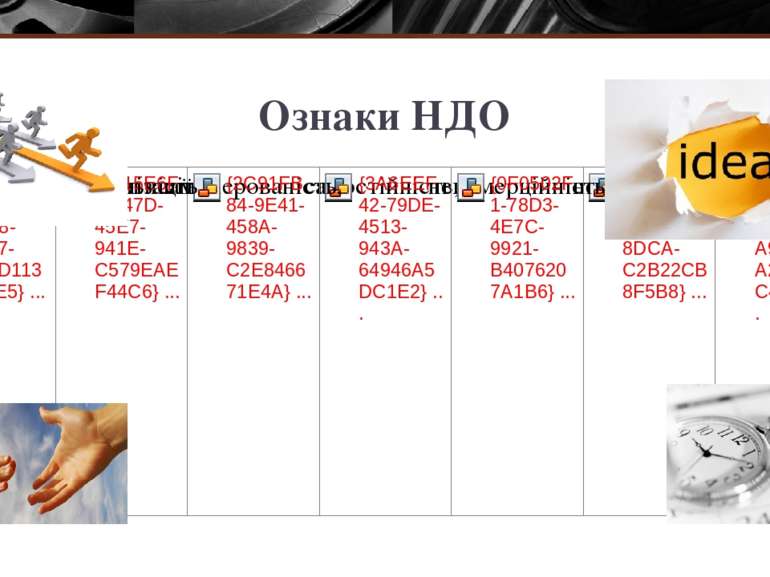 Ознаки НДО