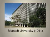 Monash University (1961)