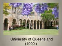University of Queensland (1909 )