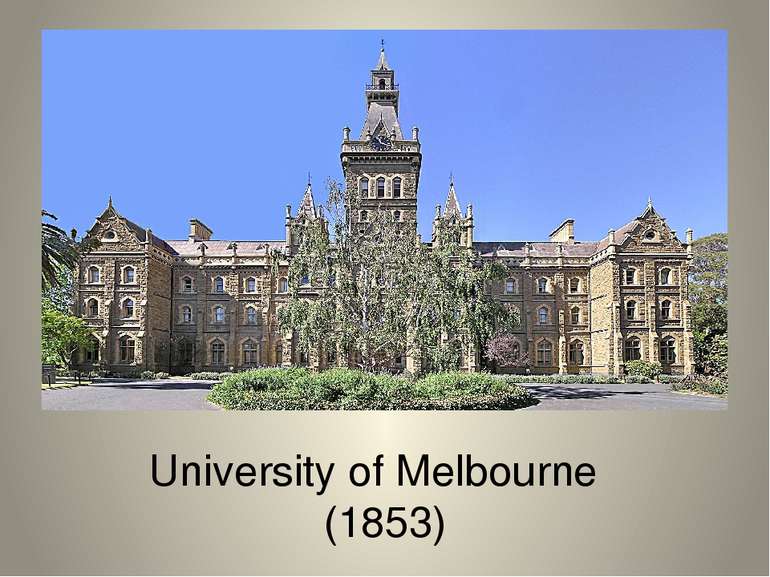 University of Melbourne (1853)