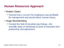 Copyright © 2004 Prentice Hall, Inc. All rights reserved. 1–* Human Resources...