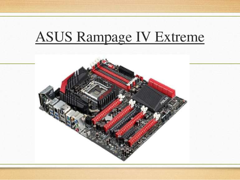 ASUS Rampage IV Extreme
