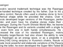 Rasengan Naruto's second trademark technique was the Rasengan, a one-handed t...