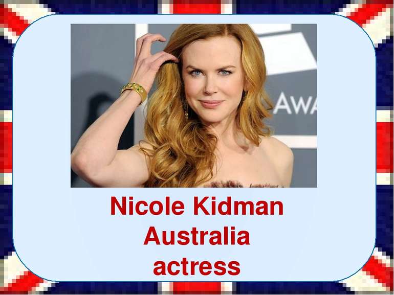 Nicole Kidman Australia actress