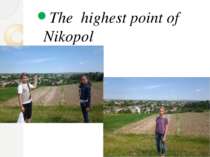 The highest point of Nikopol