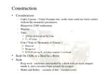 Construction Considerations Castle License - Under Norman rule, noble men cou...