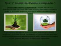 Основні об'єкти та принципи охорони навколишнього середовища. Об'єкти охорони...